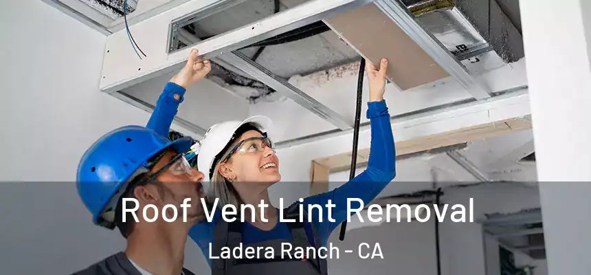  Roof Vent Lint Removal Ladera Ranch - CA